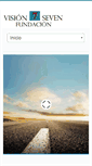 Mobile Screenshot of fundacionvisionseven.org